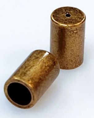 Termination Cap, 2.0mm, Antique Brass